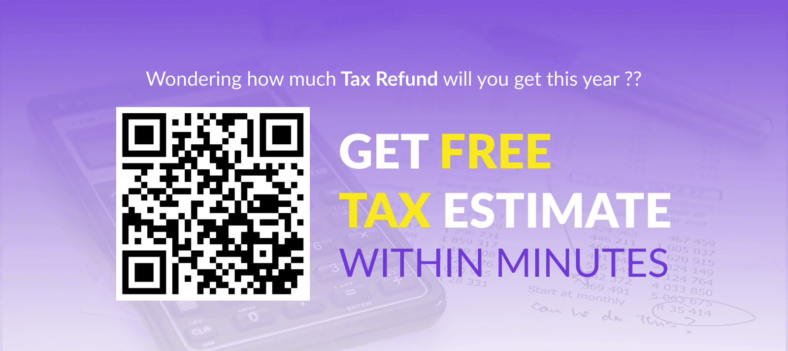 qr code of tax refund